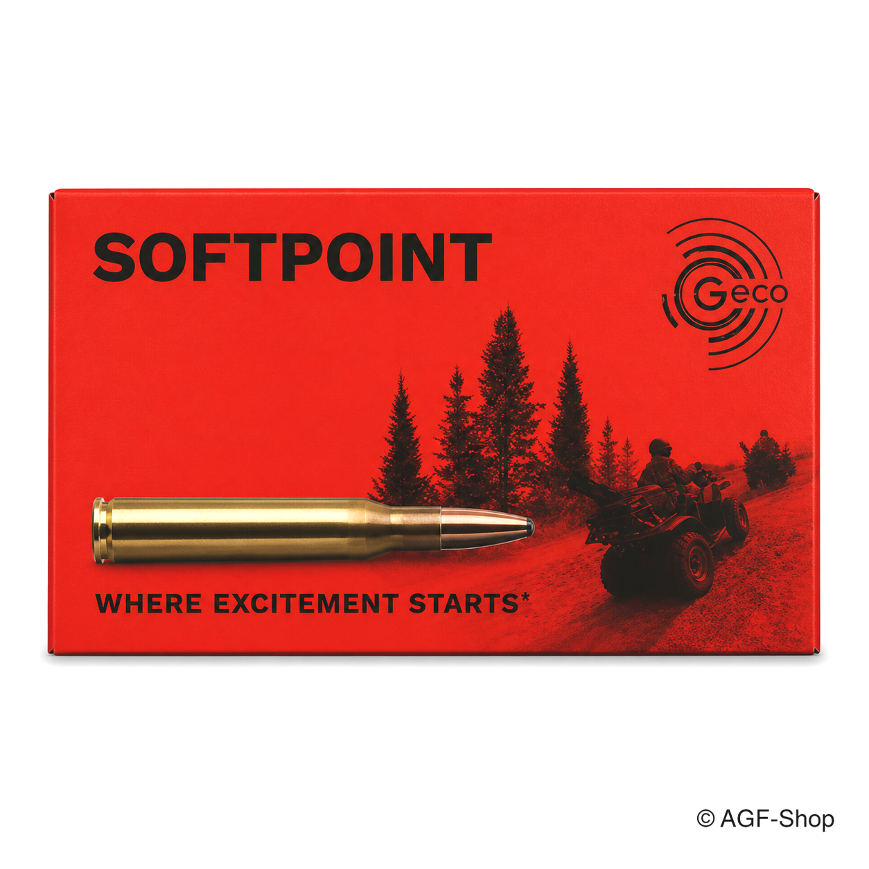 GECO SOFTPOINT 9.3×62 16,5 g 255 gr 20 Stück Büchsenmunition